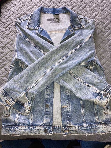 ysl young thug jean jacket